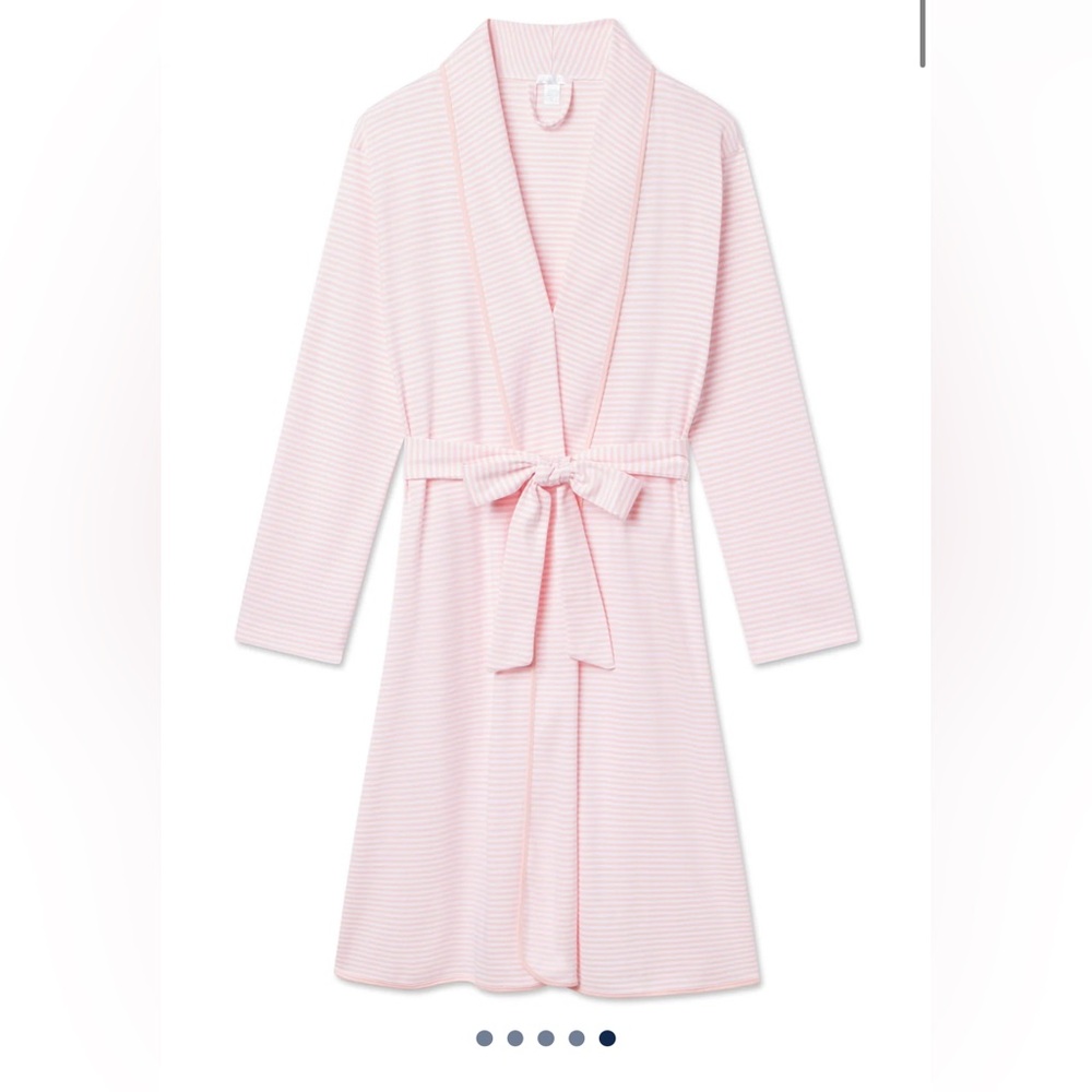 Lake pajamas Pima cotton robe